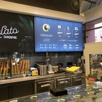 Price list, S is big enough  at Chocolato Cafe in Novi Sad