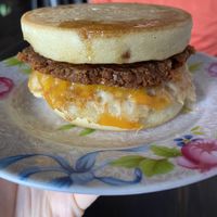 Vegan griddle 🤤   at Toslow in St Johns
