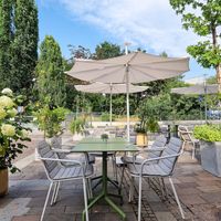 Outside at die Speis in Graz