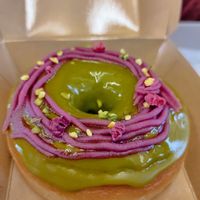 Macha donut. at 2foods - Yaechika in Tokyo