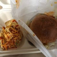 Burger (comes with tortilla chips)  at 2foods - Yaechika in Tokyo