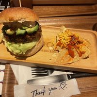 Avocado Teriyaki Burger  at 2foods - Yaechika in Tokyo