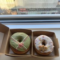 Pistachio and caramel donut  at 2foods - Yaechika in Tokyo