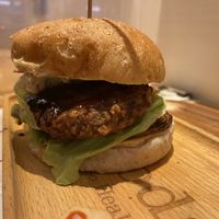 Teriyaki burger  #Veganuary at 2foods - Yaechika in Tokyo