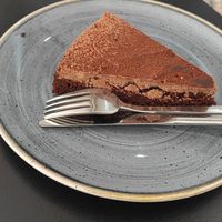 Very good chocolate cake (vegan) at A Confeitaria in Funchal