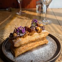 Folhado de avelãs at Cor de Tangerina in Guimaraes