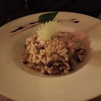 Arroz caldoso de cogumelos at Cor de Tangerina in Guimaraes