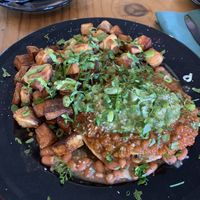 Taco brunch, sooo delicious!!! at Julia's Vegetarian Restaurant in Pacific Grove