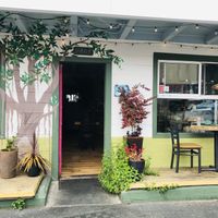 Entrance  at Julia's Vegetarian Restaurant in Pacific Grove