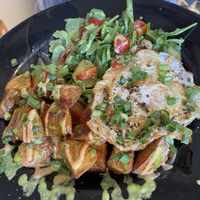 Brunch bowl  at Julia's Vegetarian Restaurant in Pacific Grove