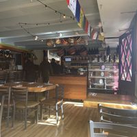 Inside  at Julia's Vegetarian Restaurant in Pacific Grove