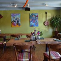 renovated interior at Julia's Vegetarian Restaurant in Pacific Grove