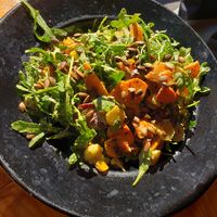 Iris salad at Julia's Vegetarian Restaurant in Pacific Grove