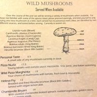 Highly recommend the Heleva Fry.  Lightly dusted and fried wild mushrooms. at Julia's Vegetarian Restaurant in Pacific Grove