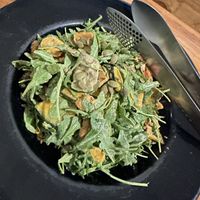 Iris salad  at Julia's Vegetarian Restaurant in Pacific Grove