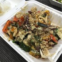 Vegetable rice at Julia's Vegetarian Restaurant in Pacific Grove