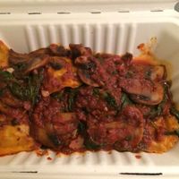 Mushroom Ravioli  at Julia's Vegetarian Restaurant in Pacific Grove