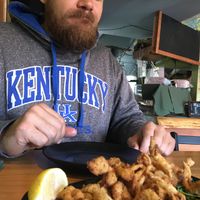 Oyster mushrooms at Julia's Vegetarian Restaurant in Pacific Grove