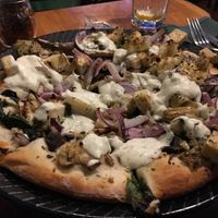 California Pizza at Julia's Vegetarian Restaurant in Pacific Grove