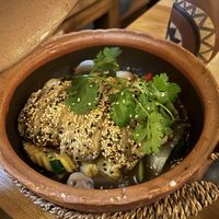 Vegan crispy duck  at Quê Choa in Berlin