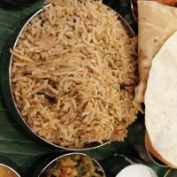 North Indian Thali at Arya Bhavan in Paris