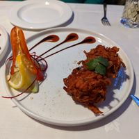 Onion Bhaji at Turmeric Gold in Coventry