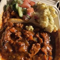 BBQ Ribs Platter  at The Land of Kush in Baltimore