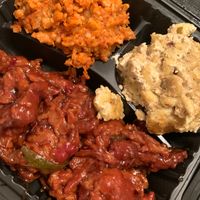 BBQ ribs at The Land of Kush in Baltimore