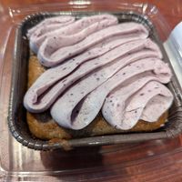 Blueberry lemon cake at The Land of Kush in Baltimore