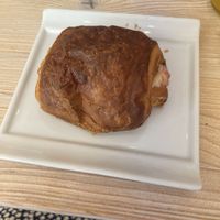 Vegan chocolate jam and cream pastry  at CheBon in Venice