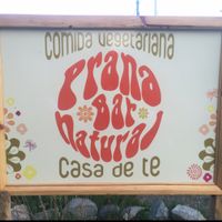 sign at Prana Bar Natural in El Chalten