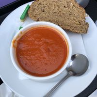 Tomato soup at The Town Hall in Hebden Bridge