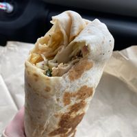 Oomph “chicken” wrap at Vefjan in Selfoss