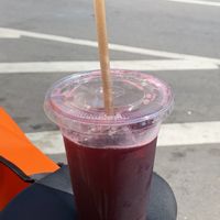 Hibiscus lemonade  at Ava's Lifeline in Brooklyn