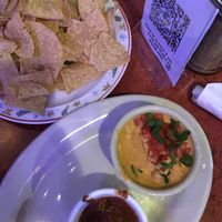 Vegan queso! Spicy    at Bouldin Creek Cafe in Austin