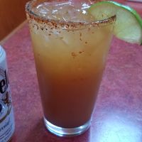 Michelada at Bouldin Creek Cafe in Austin