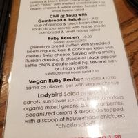 Lunch specials at Bouldin Creek Cafe in Austin