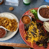 Absolutely delicious!!! I had the vegan fajitas (Fajitas Ricas) and vegan Chorizo Taco. Both were absolutely amazing! The staff was also extremely friendly. Also very dog friendly! at Bouldin Creek Cafe in Austin