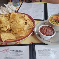 Vegan Tex Mex Chips & Queso at Bouldin Creek Cafe in Austin