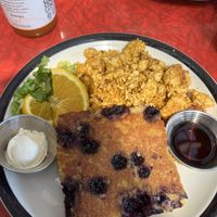 Oven👏cake👏breakfast👏  at Bouldin Creek Cafe in Austin
