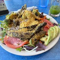 Tarzens big salad #Veganuary at Bouldin Creek Cafe in Austin