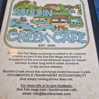  at Bouldin Creek Cafe in Austin