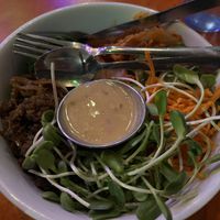 Bulgogi bowl  at Bouldin Creek Cafe in Austin