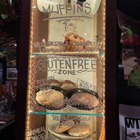 Pastry case  at Bouldin Creek Cafe in Austin