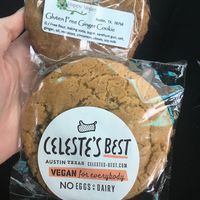 I’m sorry cookies from the manager. I’m not mad, they were so good.  at Bouldin Creek Cafe in Austin