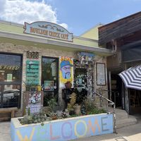 Bouldin Creek Cafe: view from the street   at Bouldin Creek Cafe in Austin