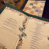 Menu at Tabbouli - Södermalm in Stockholm