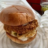 Vegan Hot Chic  at Patty & Bun in Brighton