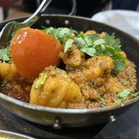 Bombay potatoes   at International Restaurant in Bradford