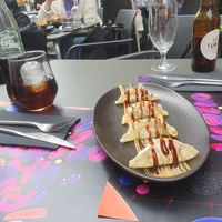 Gyoza at Guakame Street Food in Valencia